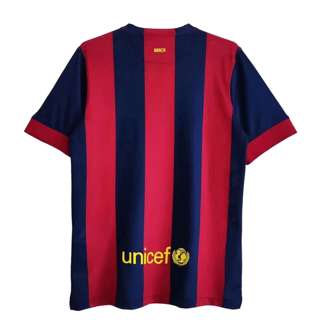 Barcelona MESSI #10 Home Retro Soccer Jersey 2014/15-The Jerseys Shop