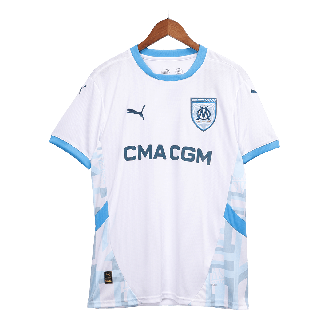 Men's Marseille Home Soccer Jersey 2024/25-The Jerseys Shop