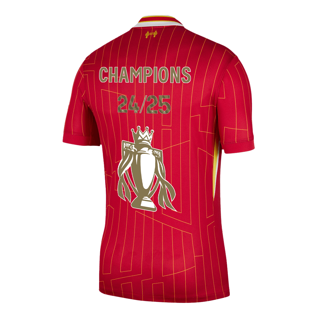 [Super Quality] Men's Liverpool Home Soccer Jersey 2024/25 - CHAMPIONS 24/25
