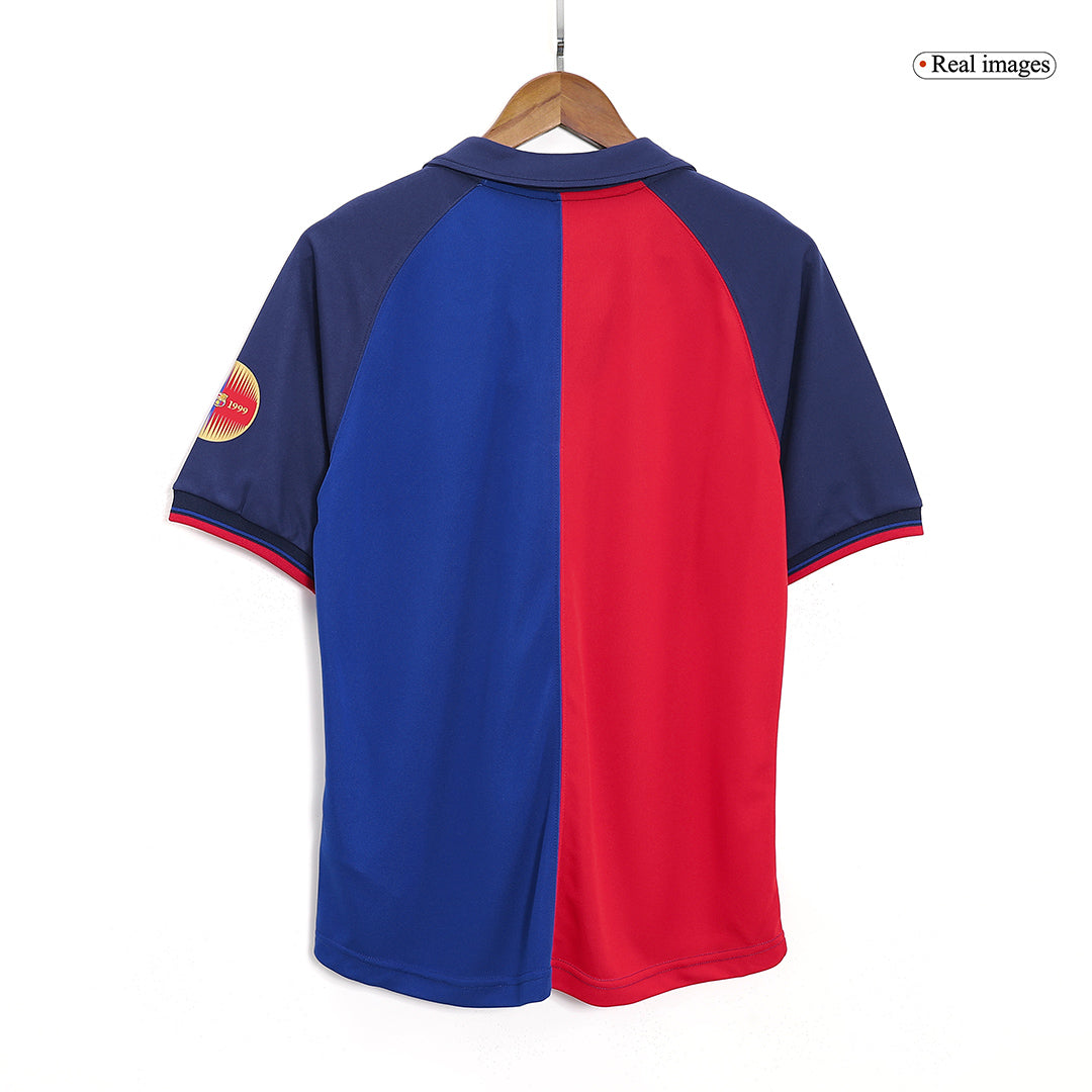 Barcelona Home Retro Soccer Jersey 1999/00-The Jerseys Shop