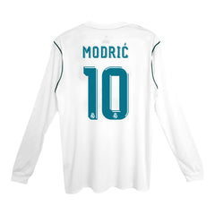 MODRIĆ #10 Classic Real Madrid Home Long Sleeve Jersey 2017/18-The Jerseys Shop