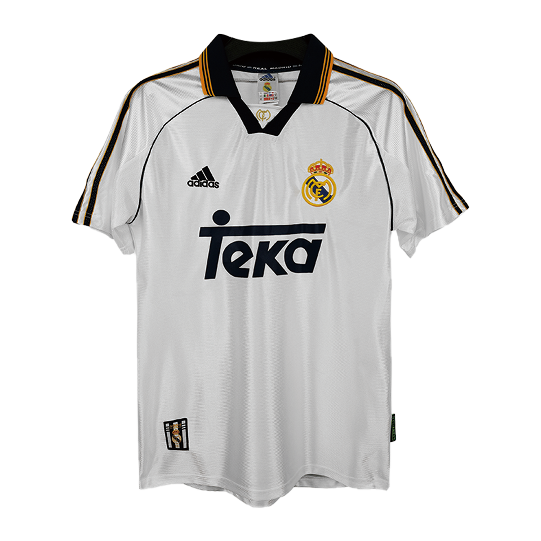 Real Madrid Home Retro Soccer Jersey 1998/00-The Jerseys Shop