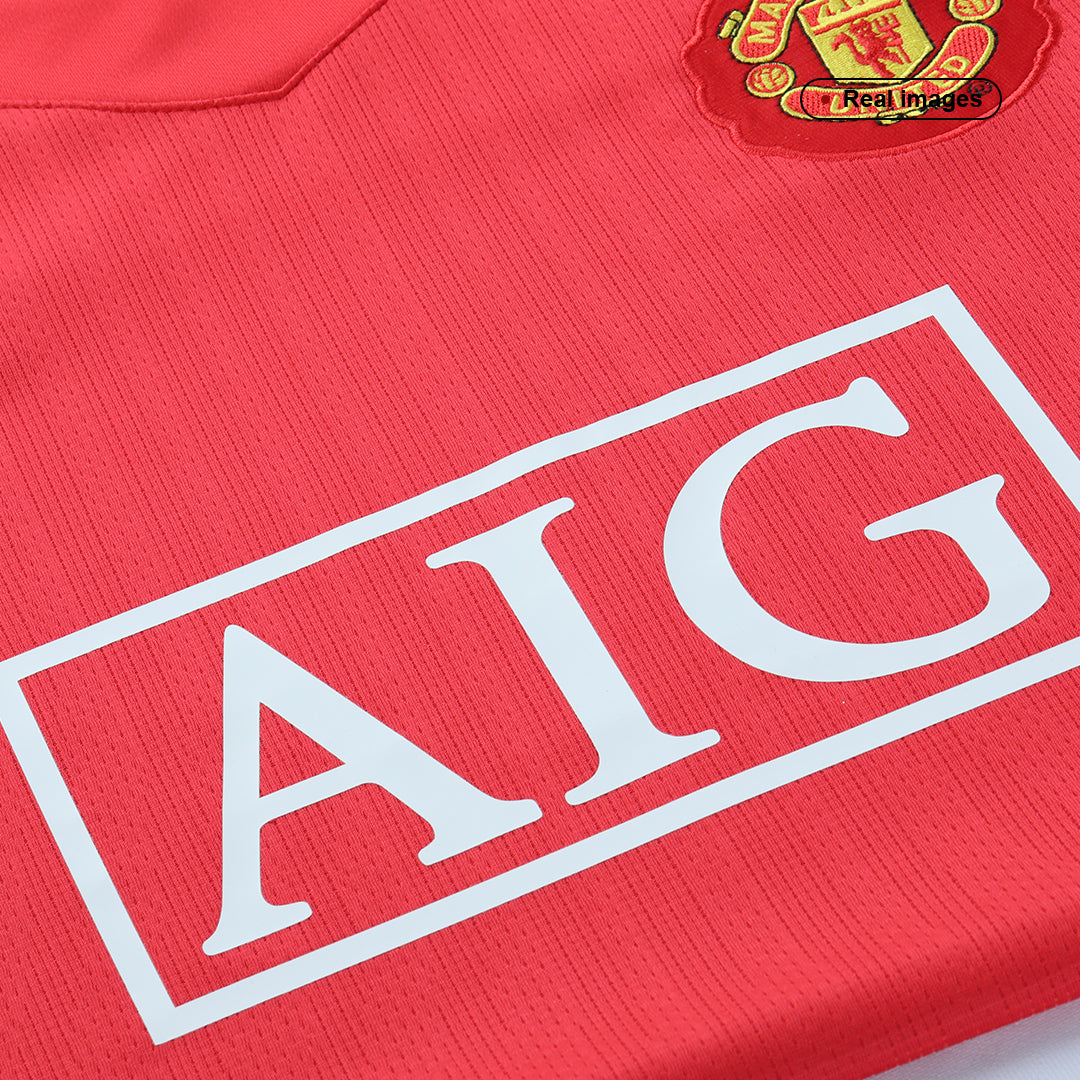 ROONEY #10 Classic Manchester United Home Jersey 2007/08-The Jerseys Shop