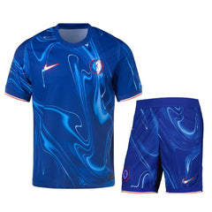 Men's Chelsea Home Jersey (Jersey+Shorts) Kit 2024/25 - Player Version-The Jerseys Shop