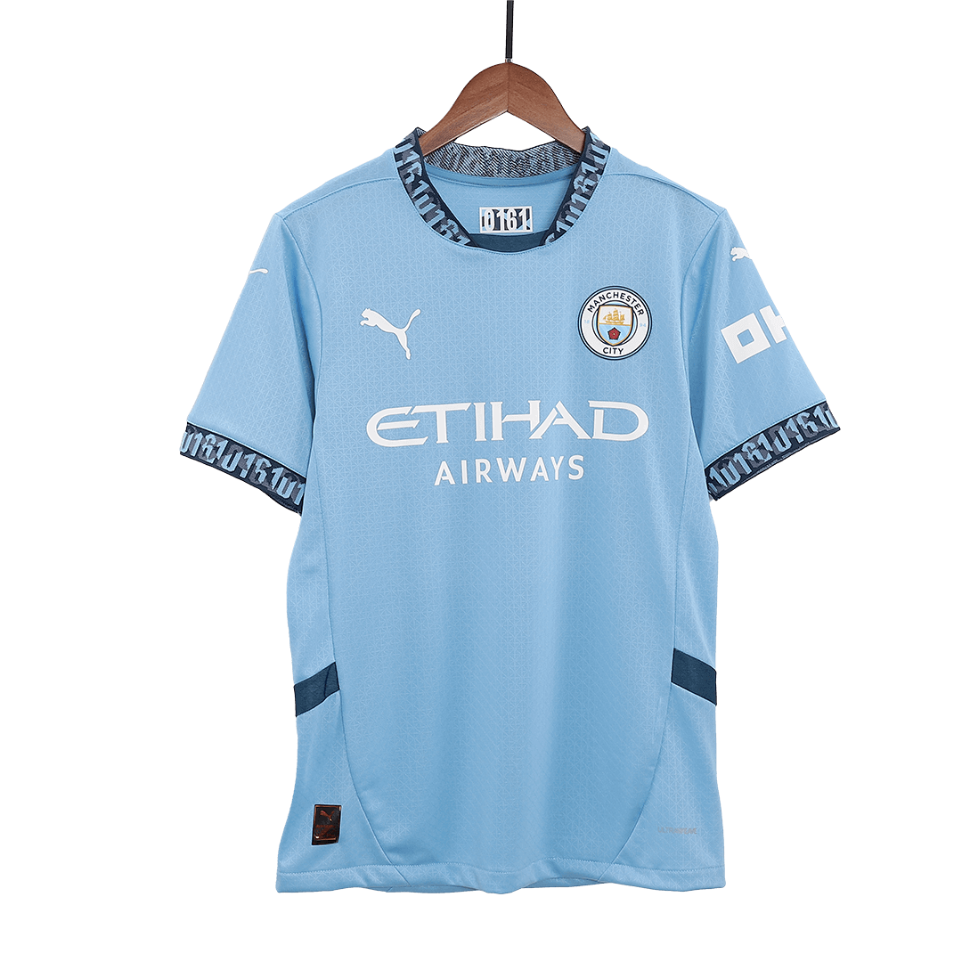 Manchester City Home Match Jersey 2024/25-The Jerseys Shop