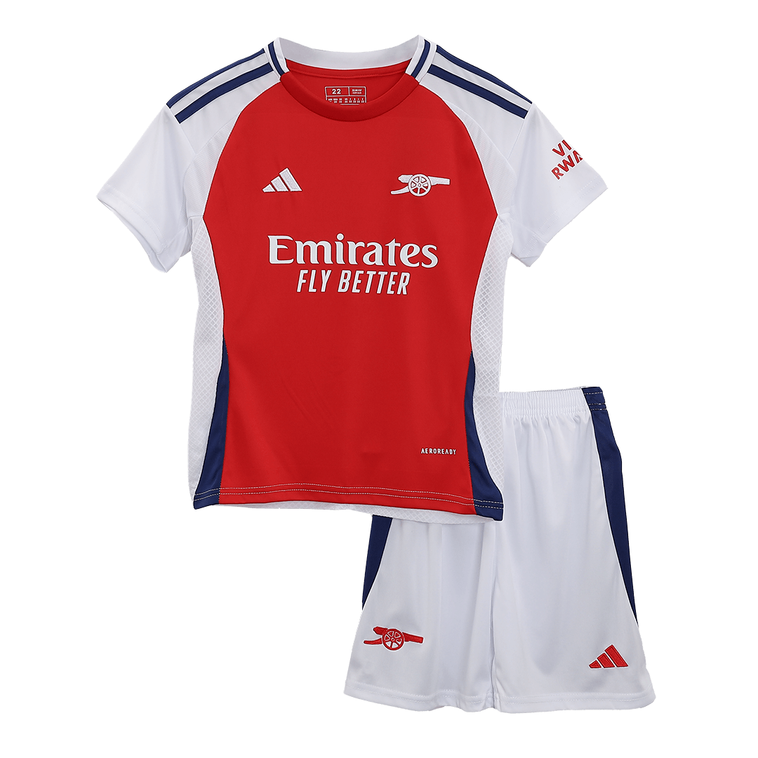 Kid's Arsenal Home Jerseys Full Kit 2024/25-The Jerseys Shop