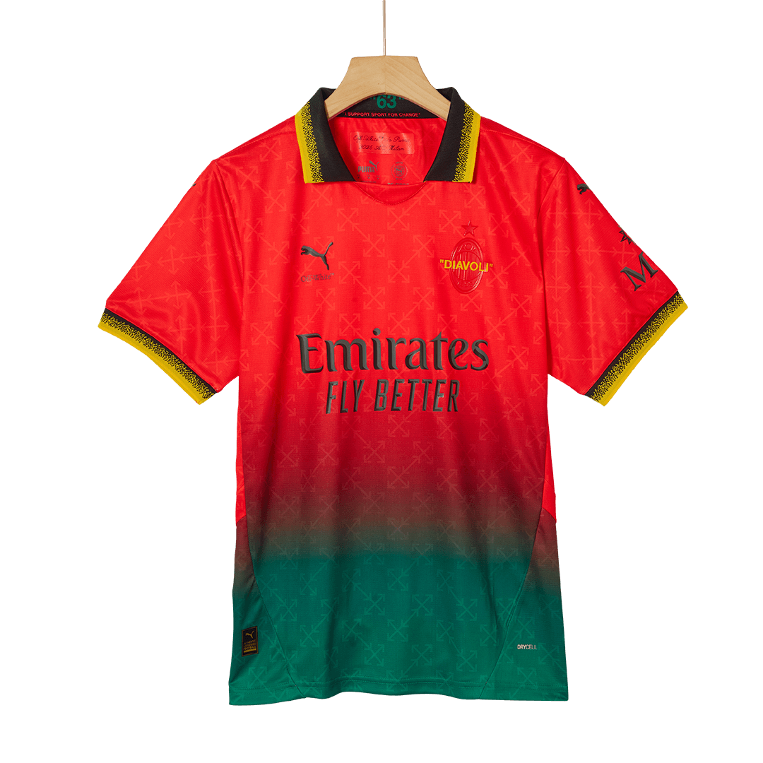 Men's AC Milan Fourth Away Goalkeeper Soccer Jersey 2024/25-The Jerseys Shop