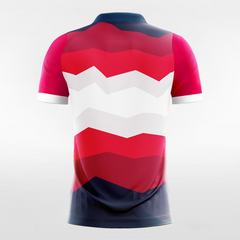 Submarine Volcano - Customized Men's Sublimated Football Jersey