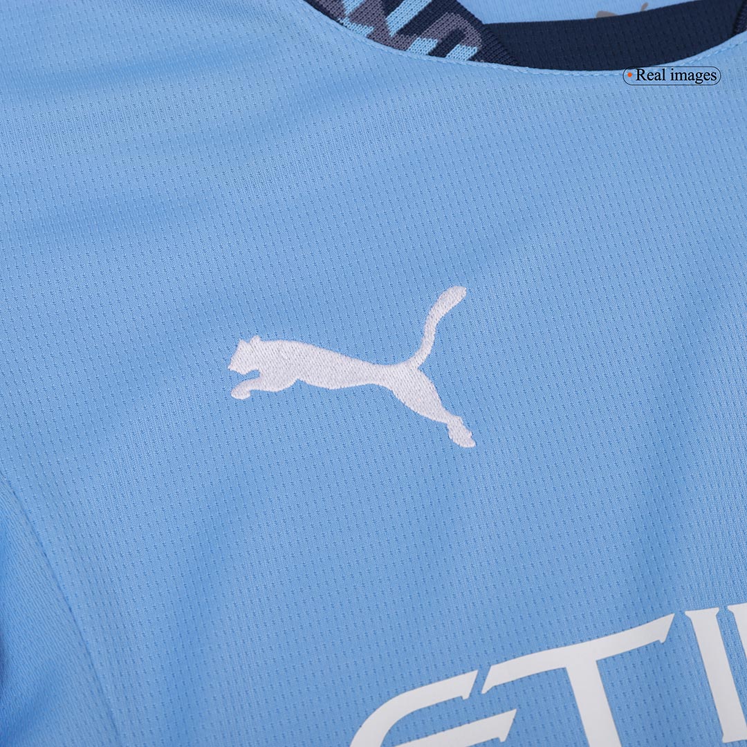 Women's Manchester City Home Soccer Jersey 2024/25-The Jerseys Shop