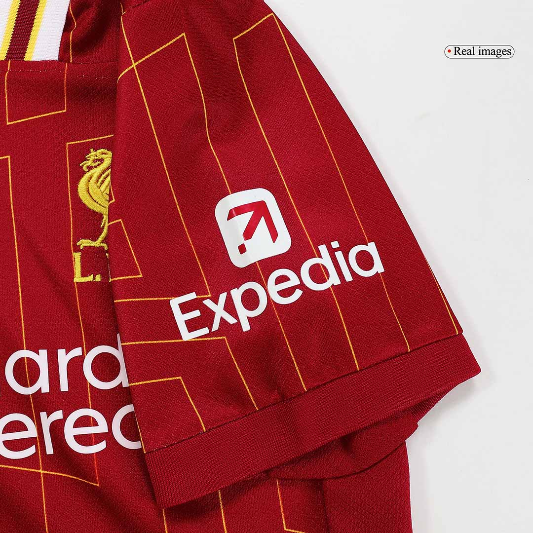 Kid's Liverpool Home Jerseys Kit(Jersey+Shorts) 2024/25-The Jerseys Shop