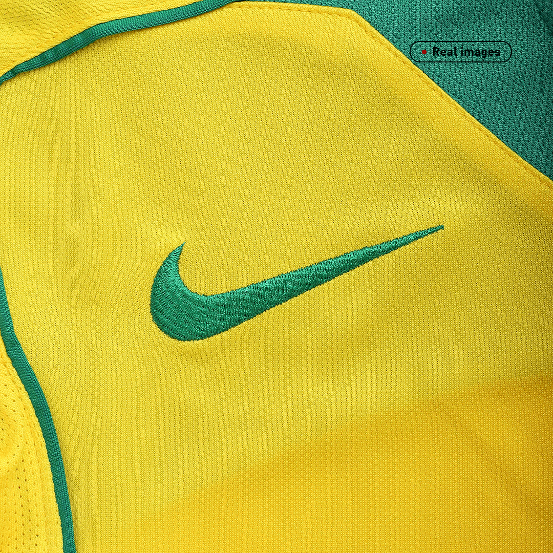 Brazil Home Retro Soccer Jersey 2004-The Jerseys Shop