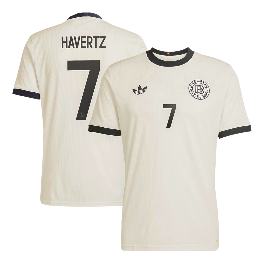 Men's Germany 125th Anniversary HAVERTZ #7 Soccer Jersey 2025-The Jerseys Shop