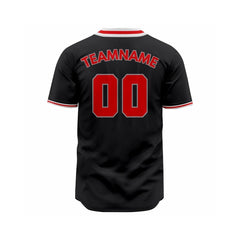 Design Jerseys Baseball Rosso
