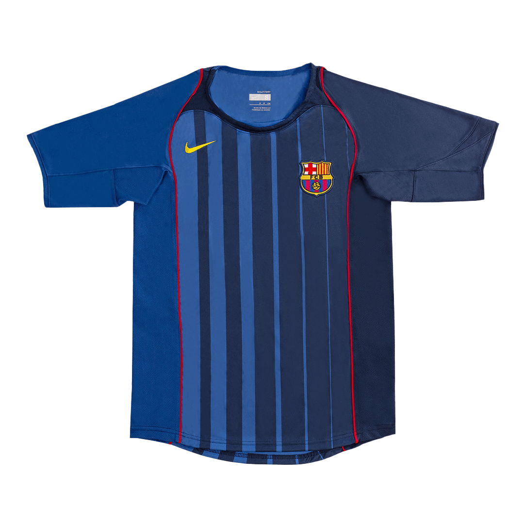 Barcelona RONALDINHO #10 Away Retro Soccer Jersey 2004/05-The Jerseys Shop