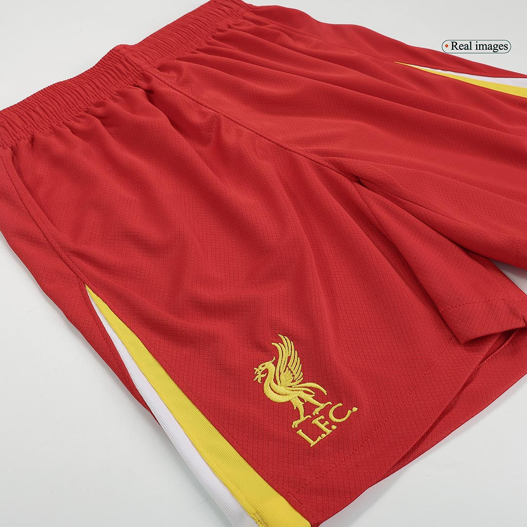 Liverpool Home Soccer Shorts 2024/25-The Jerseys Shop