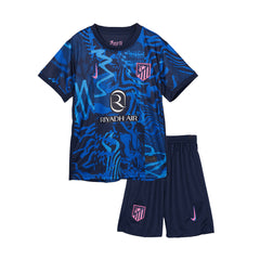 Kid's Atletico Madrid Third Away Jersey Kit(Jersey+Shorts) 2024/25-The Jerseys Shop