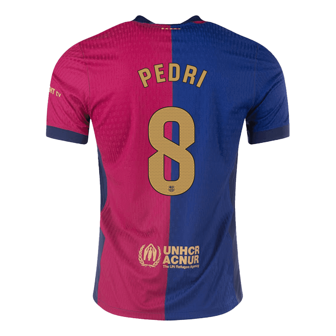 Barcelona PEDRI #8 Home Match Jersey 2024/25-The Jerseys Shop