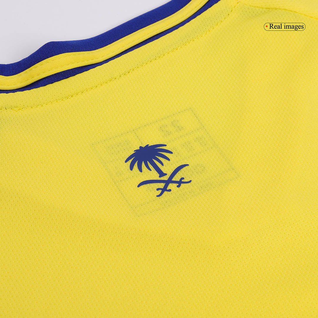 Kid's Al Nassr RONALDO #7 Home Jersey Kit(Jersey+Shorts) 2024/25-The Jerseys Shop