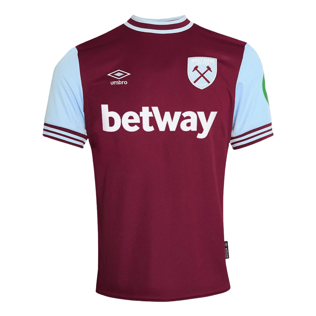 Men's West Ham United Home Soccer Jersey 2024/25-The Jerseys Shop