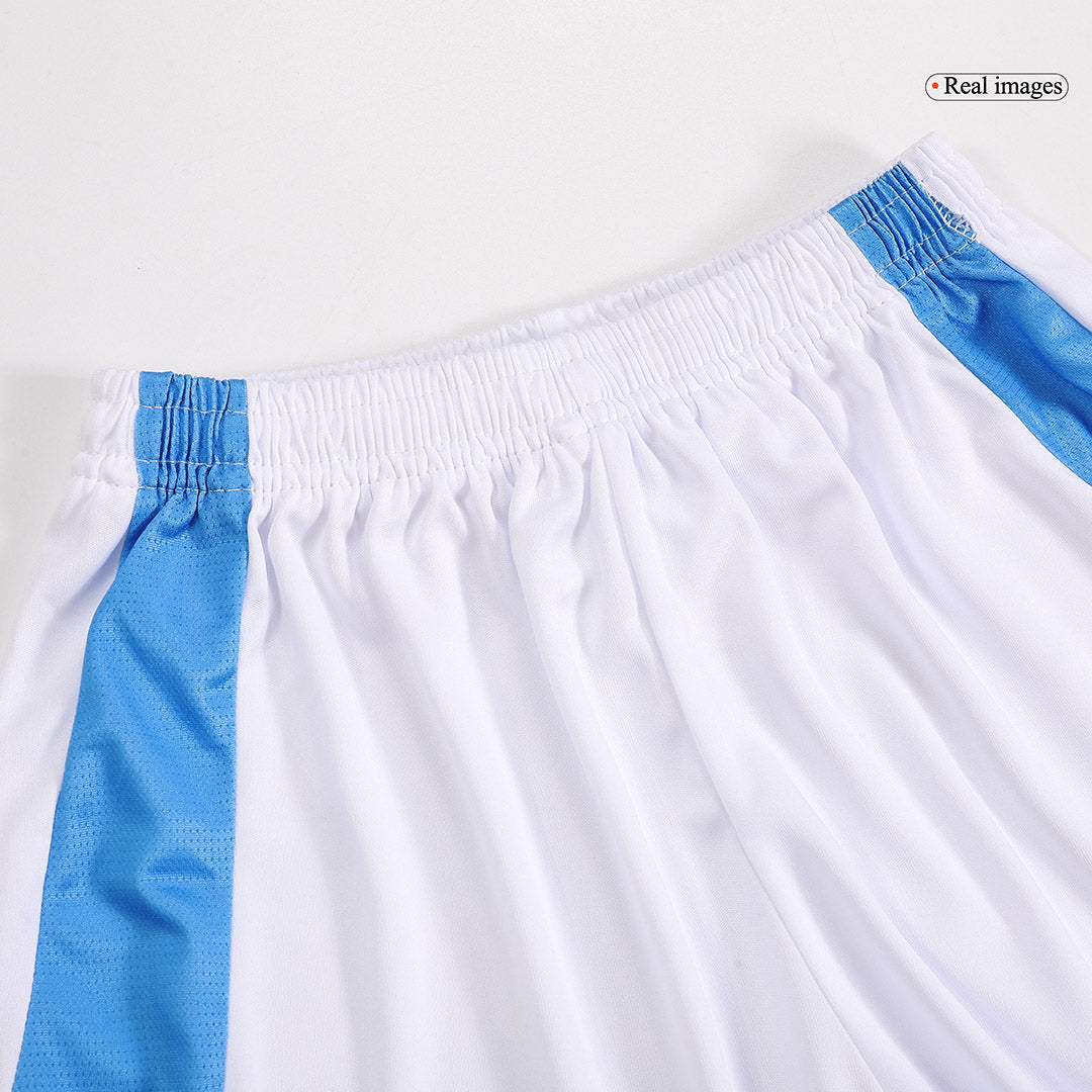 Kid's Argentina Home Jerseys Kit(Jersey+Shorts) 2024-The Jerseys Shop