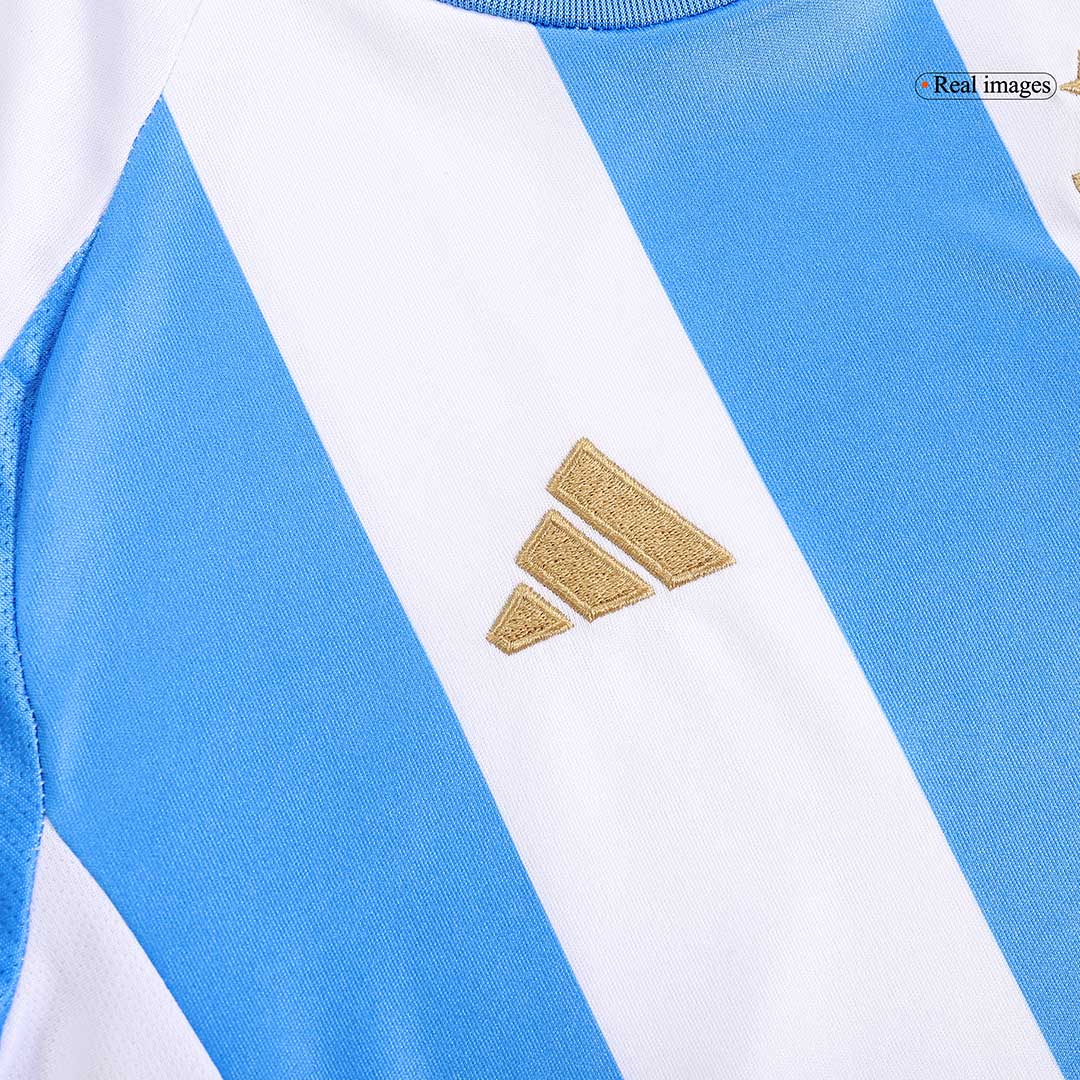 Kid's Argentina Home Jerseys Kit(Jersey+Shorts) 2024-The Jerseys Shop