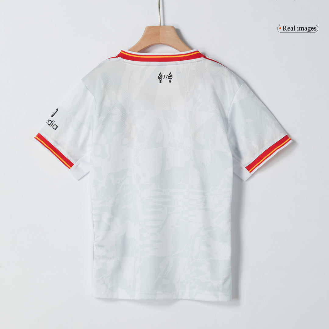 Kid's Liverpool Third Away Jersey Kit(Jersey+Shorts) 2024/25-The Jerseys Shop
