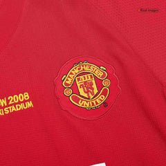 ROONEY #10 Classic Manchester United Home Jersey 2007/08 - UCL Final-The Jerseys Shop