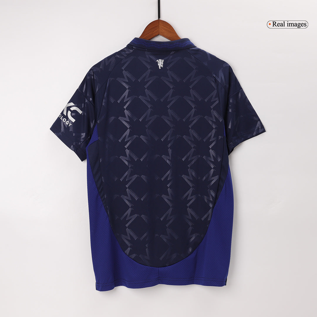 Men's Manchester United Away Soccer Jersey 2024/25-The Jerseys Shop