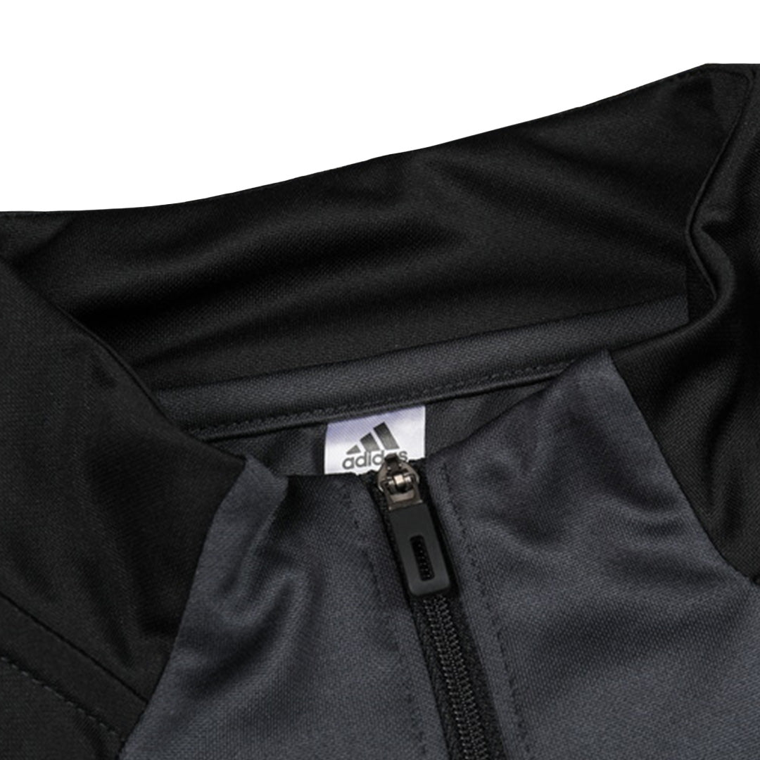 Manchester United 1/4 Zip Gray Tracksuit Kit(Top+Pants) 2024/25 for Adults-The Jerseys Shop