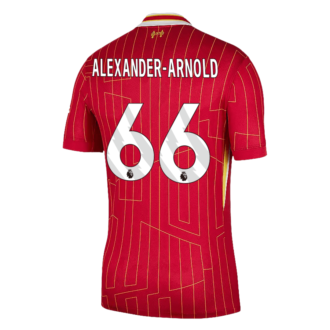 [Super Quality] Men's Liverpool ALEXANDER-ARNOLD #66 Home Soccer Jersey 2024/25-The Jerseys Shop