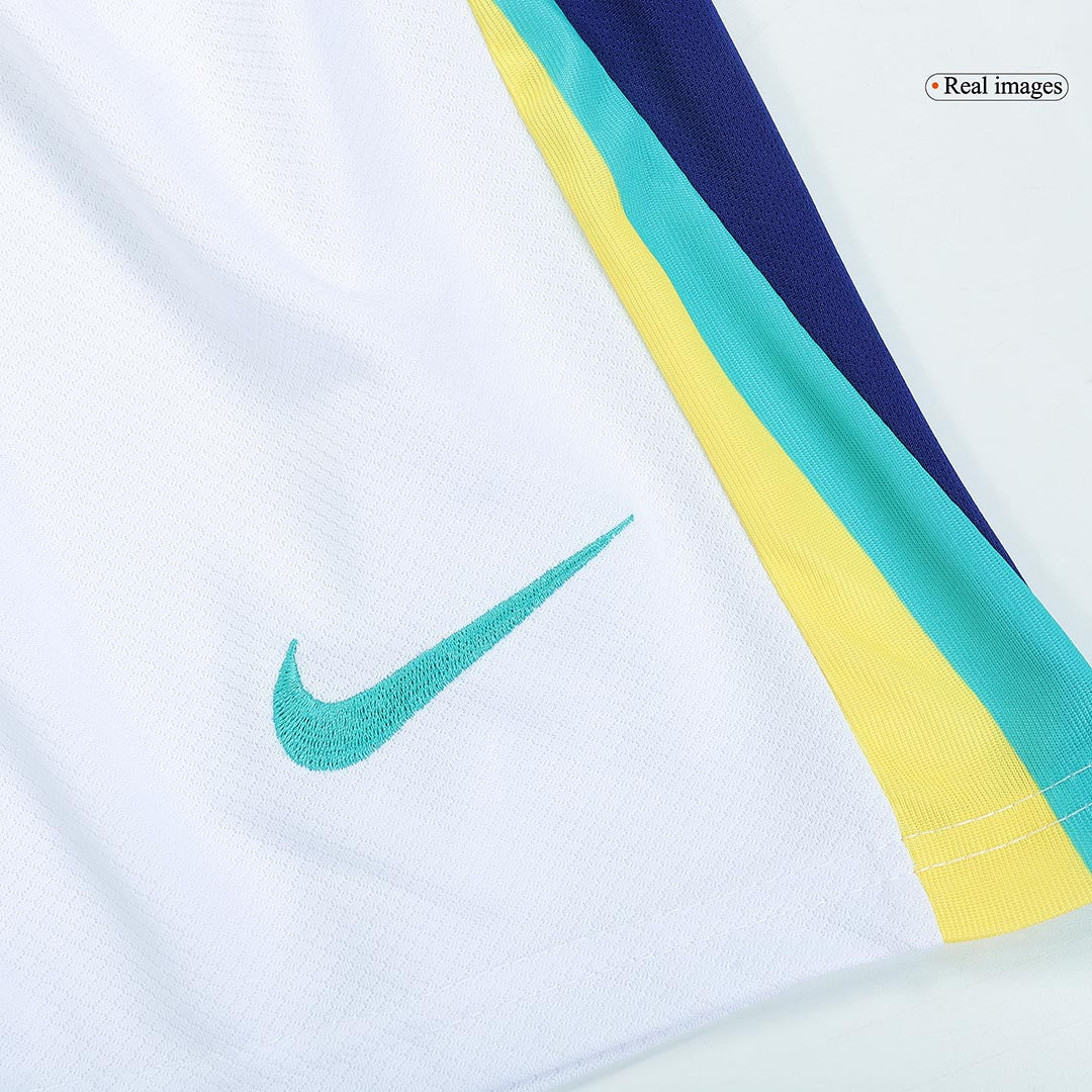 Kid's Brazil Away Jerseys Kit(Jersey+Shorts) Copa América 2024-The Jerseys Shop