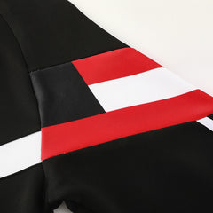 Manchester United Black Track Jacket 2024/25 For Adults-The Jerseys Shop