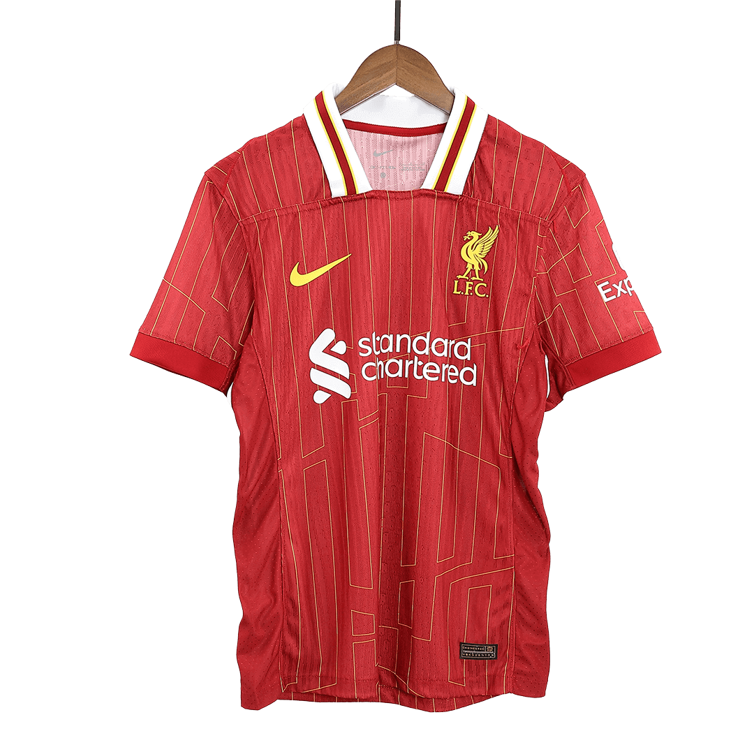 Liverpool M.SALAH #11 Home Match Jersey 2024/25-The Jerseys Shop