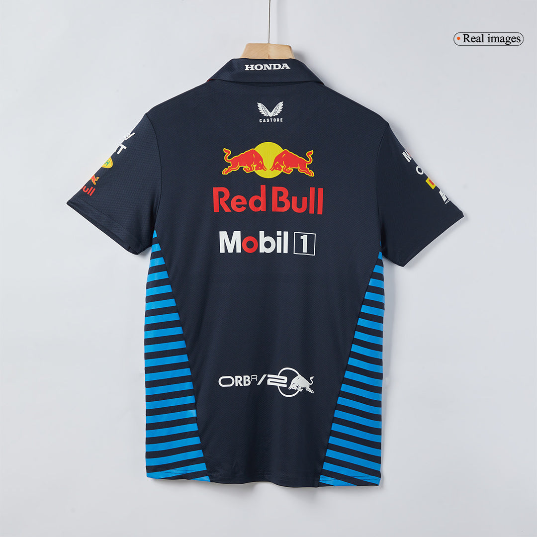 Red Bull F1 Navy Team Polo 2024-The Jerseys Shop