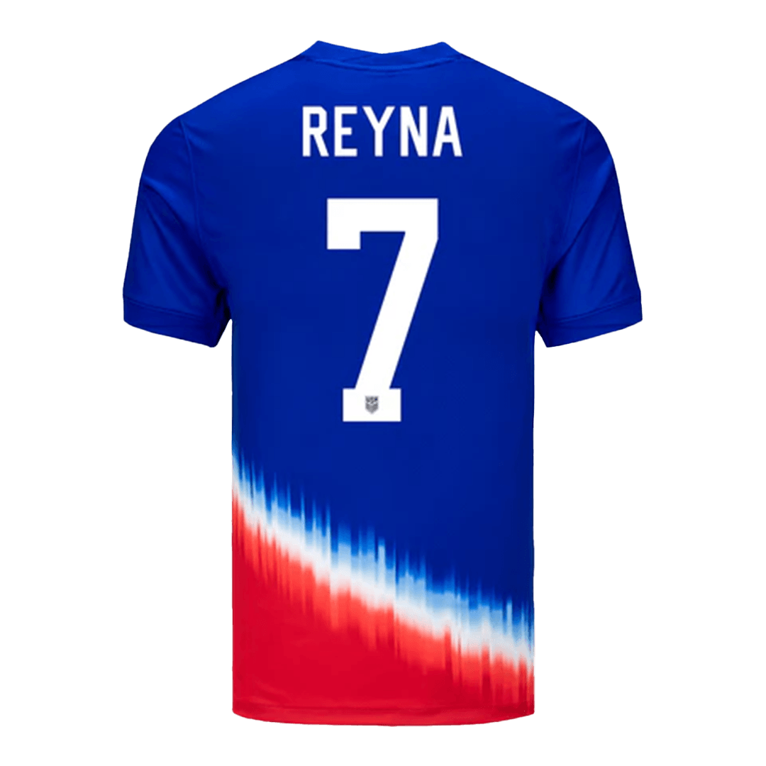[Super Quality] Men's USA REYNA #7 Away Soccer Jersey Copa América 2024-The Jerseys Shop