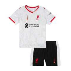Kid's Liverpool Third Away Jersey Kit(Jersey+Shorts) 2024/25-The Jerseys Shop