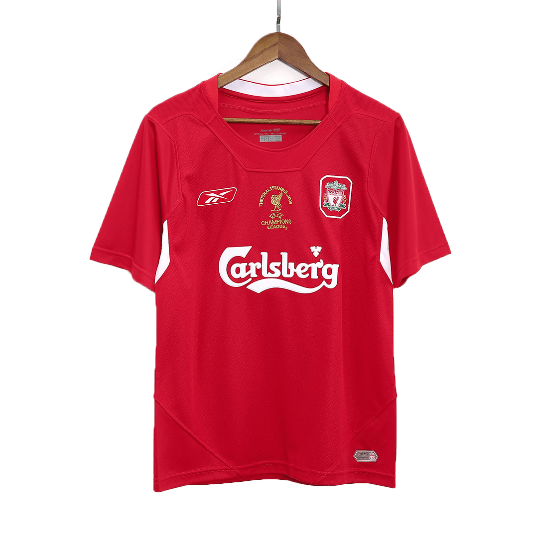 Liverpool Retro Soccer Jersey 2005 - UCL-The Jerseys Shop
