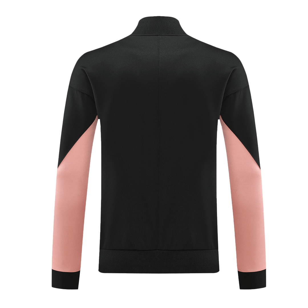 PSG Black Jacket Training Kit 2024/25 For Adults-The Jerseys Shop