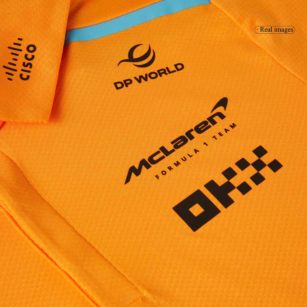 McLaren F1 Orange Team Polo Shirt 2024-The Jerseys Shop