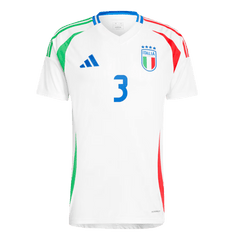 [Super Quality] Men's Italy DIMARCO #3 Away Soccer Jersey Euro 2024-The Jerseys Shop