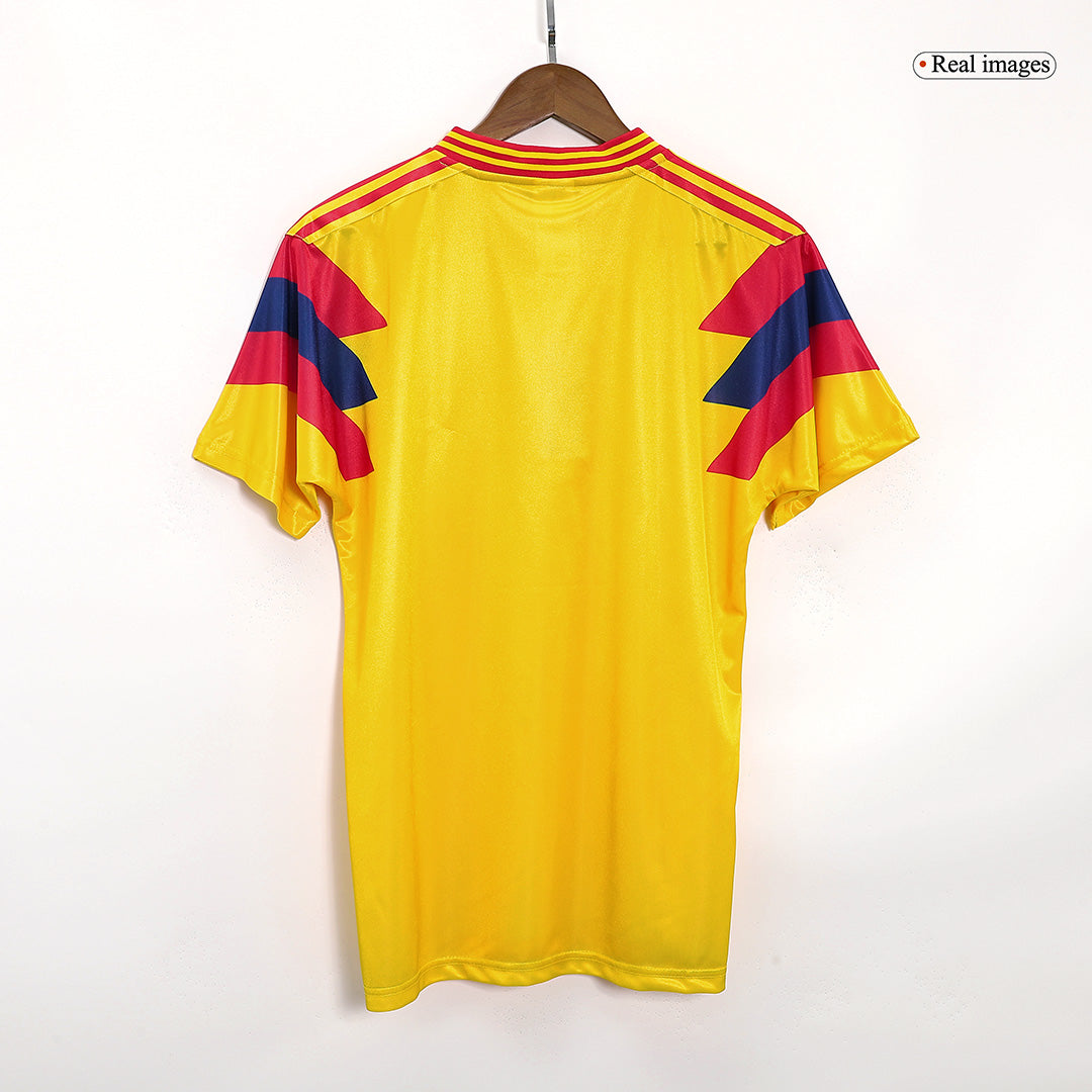 Colombia Home Retro Soccer Jersey 1990-The Jerseys Shop