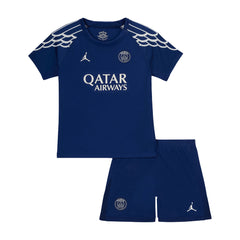 Kid's PSG Fourth Away Jersey Kit(Jersey+Shorts) 2024/25-The Jerseys Shop