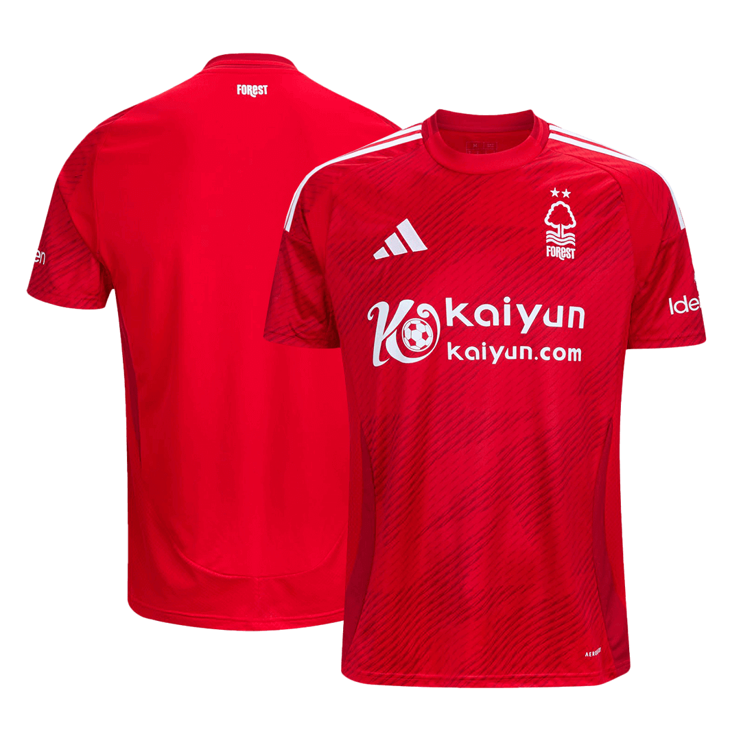 Men's Nottingham Forest Home Soccer Jersey 2024/25-The Jerseys Shop