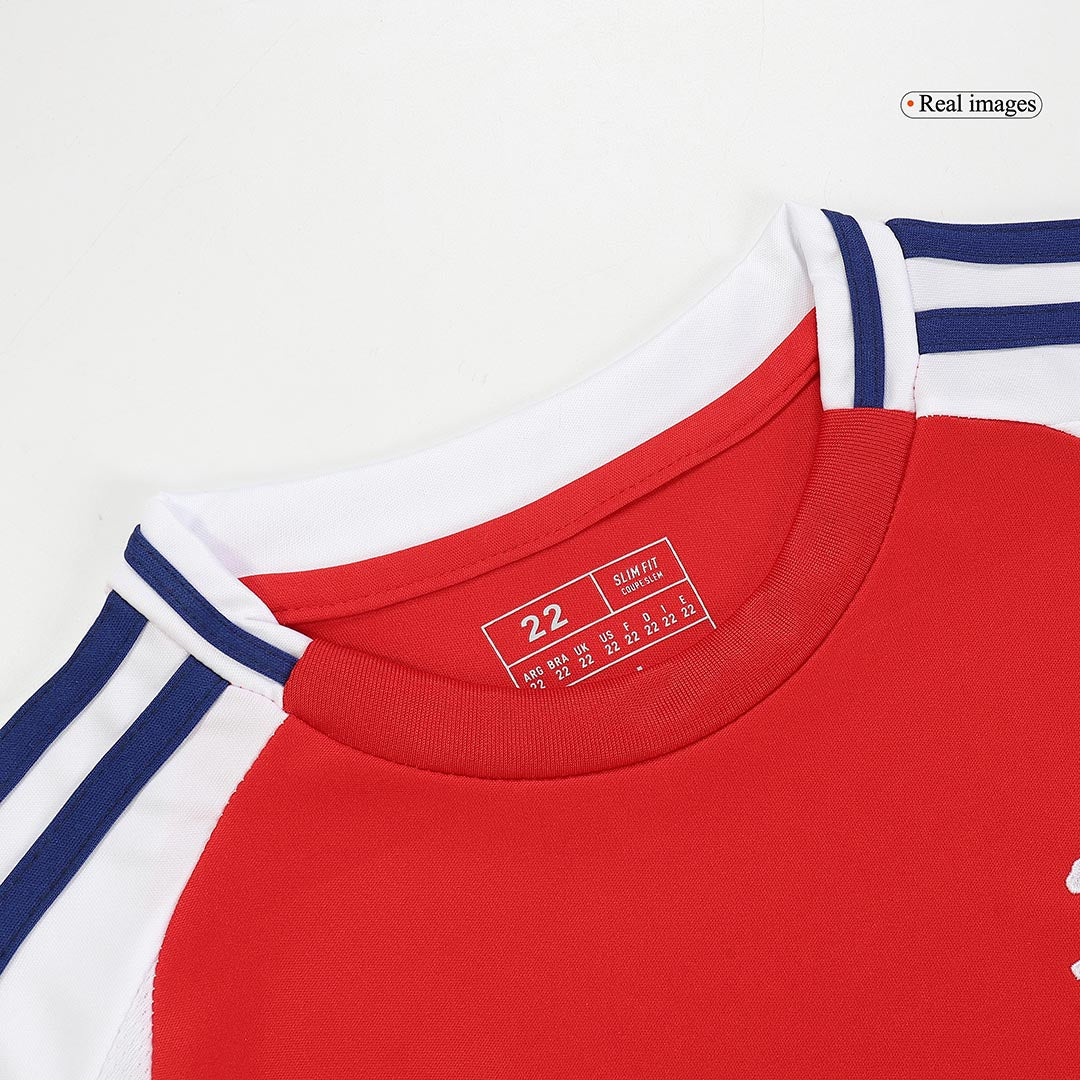 Kid's Arsenal Home Jerseys Full Kit 2024/25-The Jerseys Shop