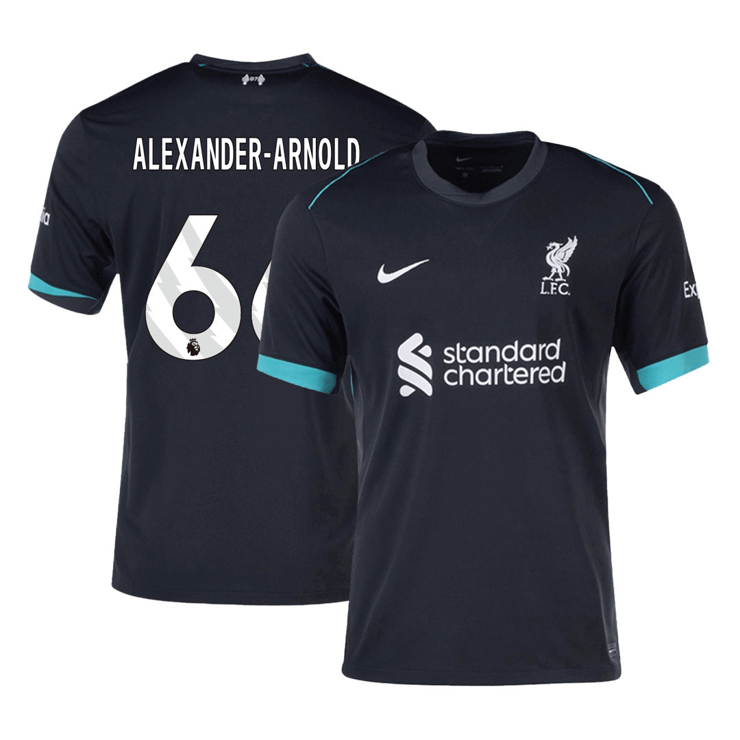 [Super Quality] Men's Liverpool ALEXANDER-ARNOLD #66 Away Soccer Jersey 2024/25-The Jerseys Shop