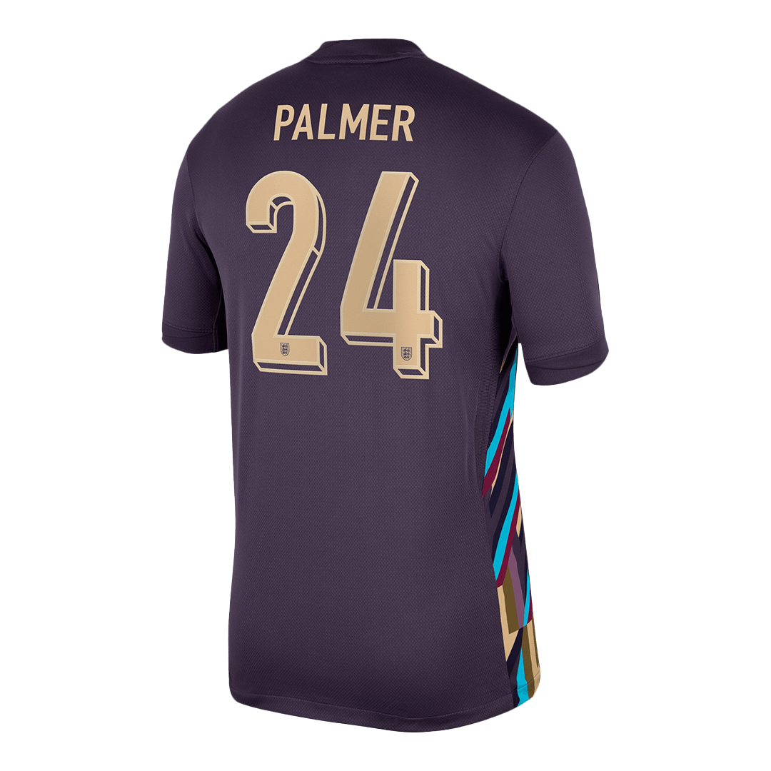 [Super Quality] Men's England PALMER #24 Away Soccer Jersey Euro 2024-The Jerseys Shop