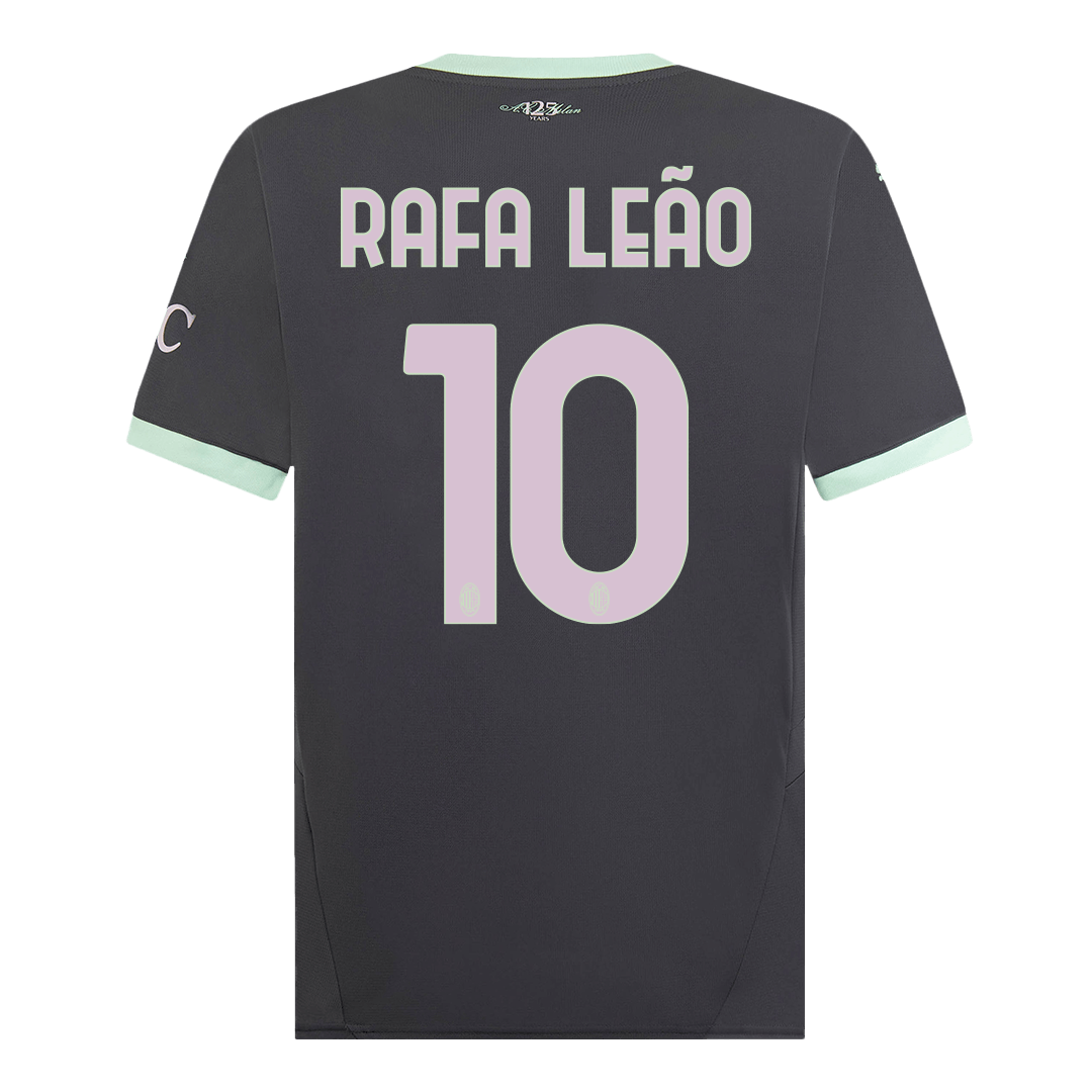 Men's AC Milan RAFA LEÃO #10 Third Away Soccer Jersey 2024/25-The Jerseys Shop