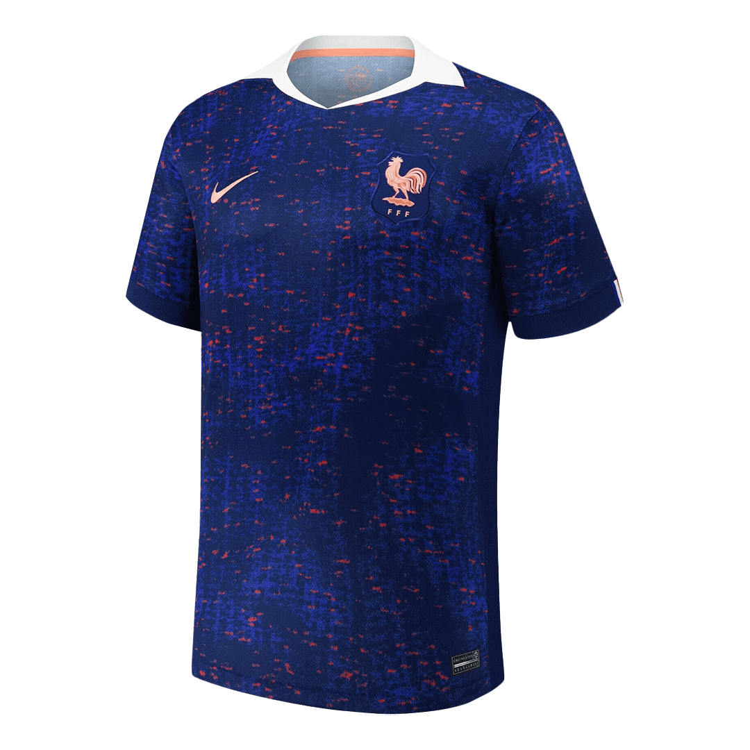 Men's France Home Jersey 2025 - Women's Euro