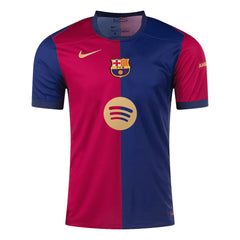 [Super Quality] Men's Barcelona Home Soccer Jersey 2024/25 - Spotify Logo Without Text-The Jerseys Shop