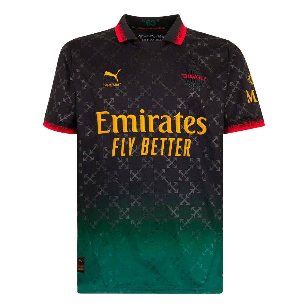 Men's AC Milan Fourth Away Football Shirt 2024/25-The Jerseys Shop
